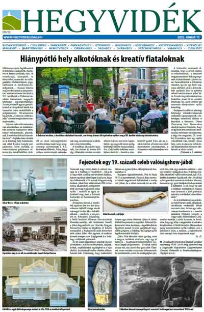 Hegyvidék újság, XII. kerületi ingyenes terjesztésű önkormányzati újság